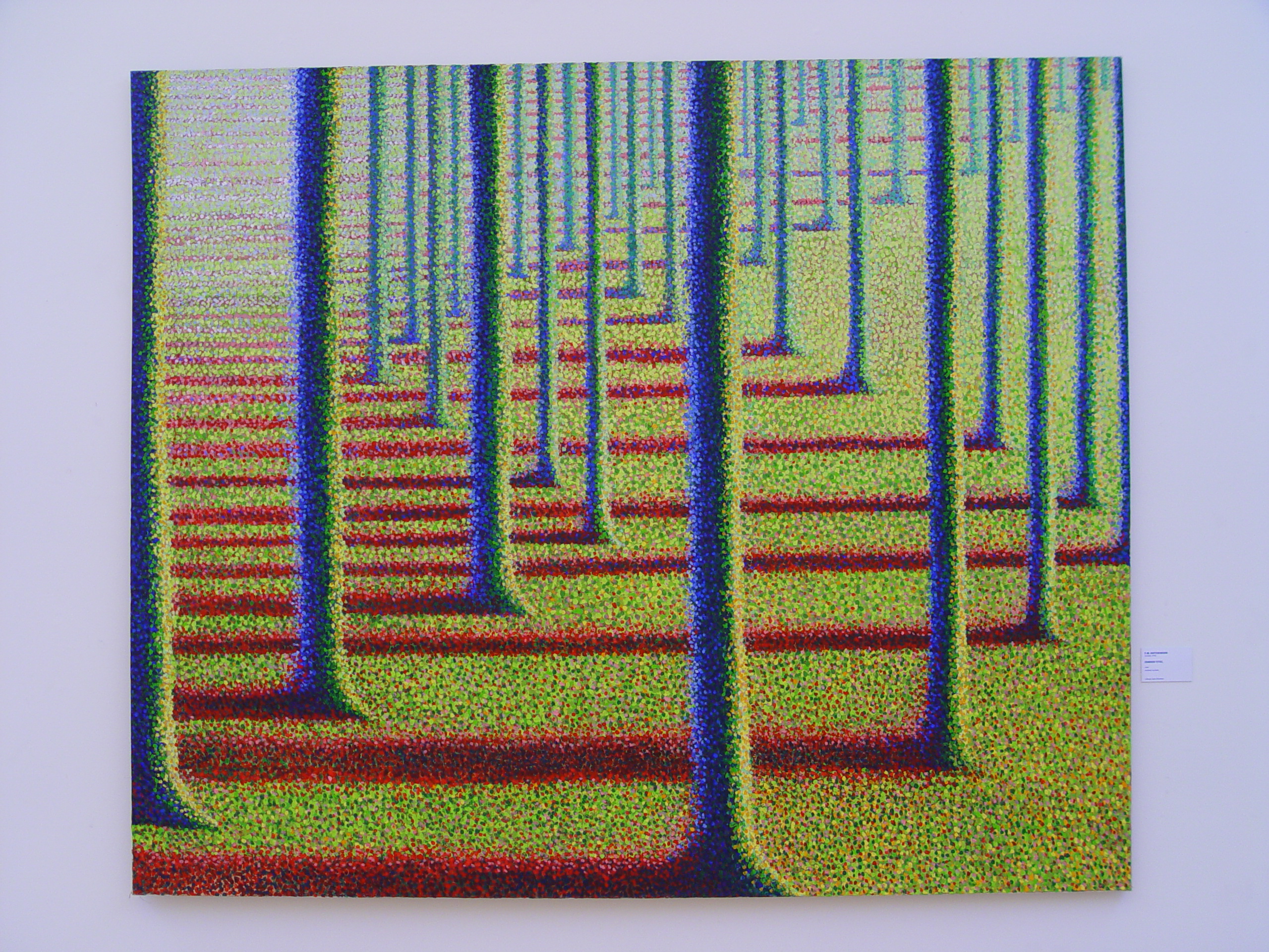 Schilderij Frank Hutchison Bomenlaan 1994