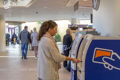 Pinautomaat in Isala Zwolle Pinautomaat in Isala Zwolle