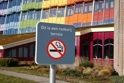 Bord rookvrij Isala Bord rookvrij Isala